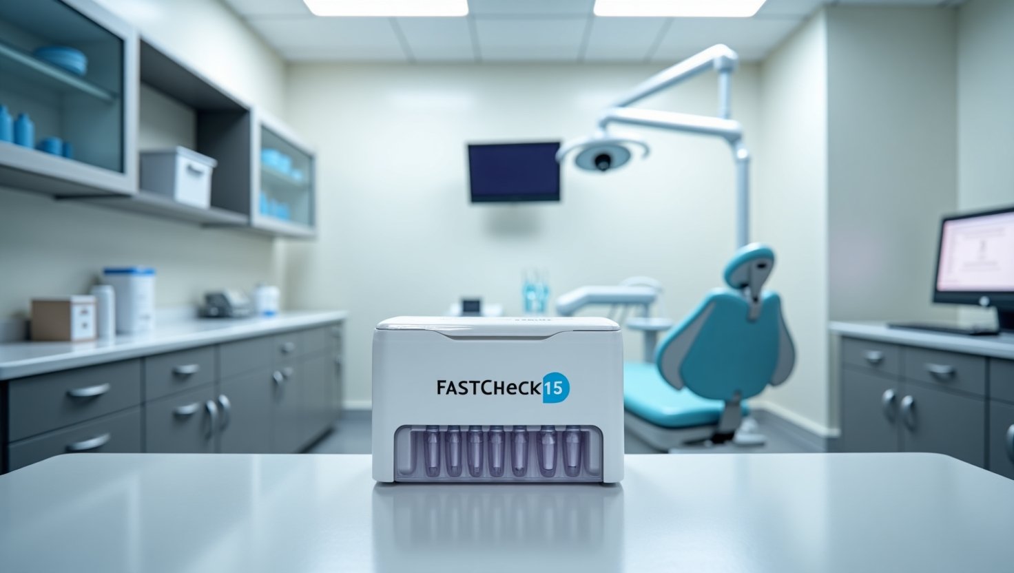 Dental Unit with FASTCheck15 Testing Kit