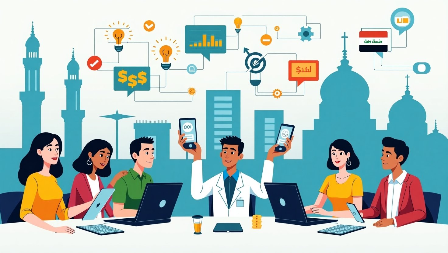 Image depicting digital transformation in Iraq