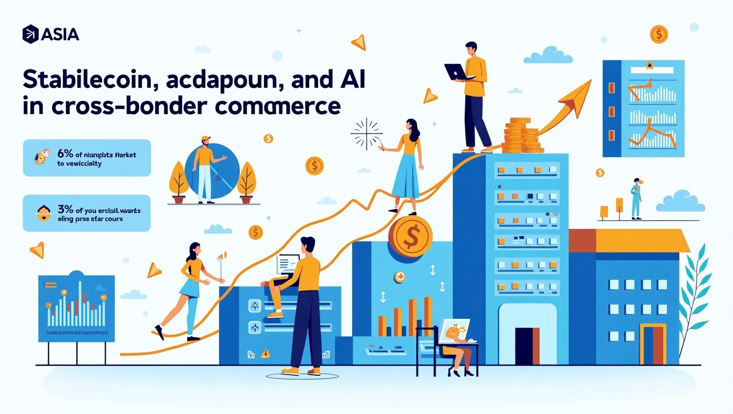 Growth Trends of Stablecoin Adoption and AI in Cross-Border Commerce in Asia